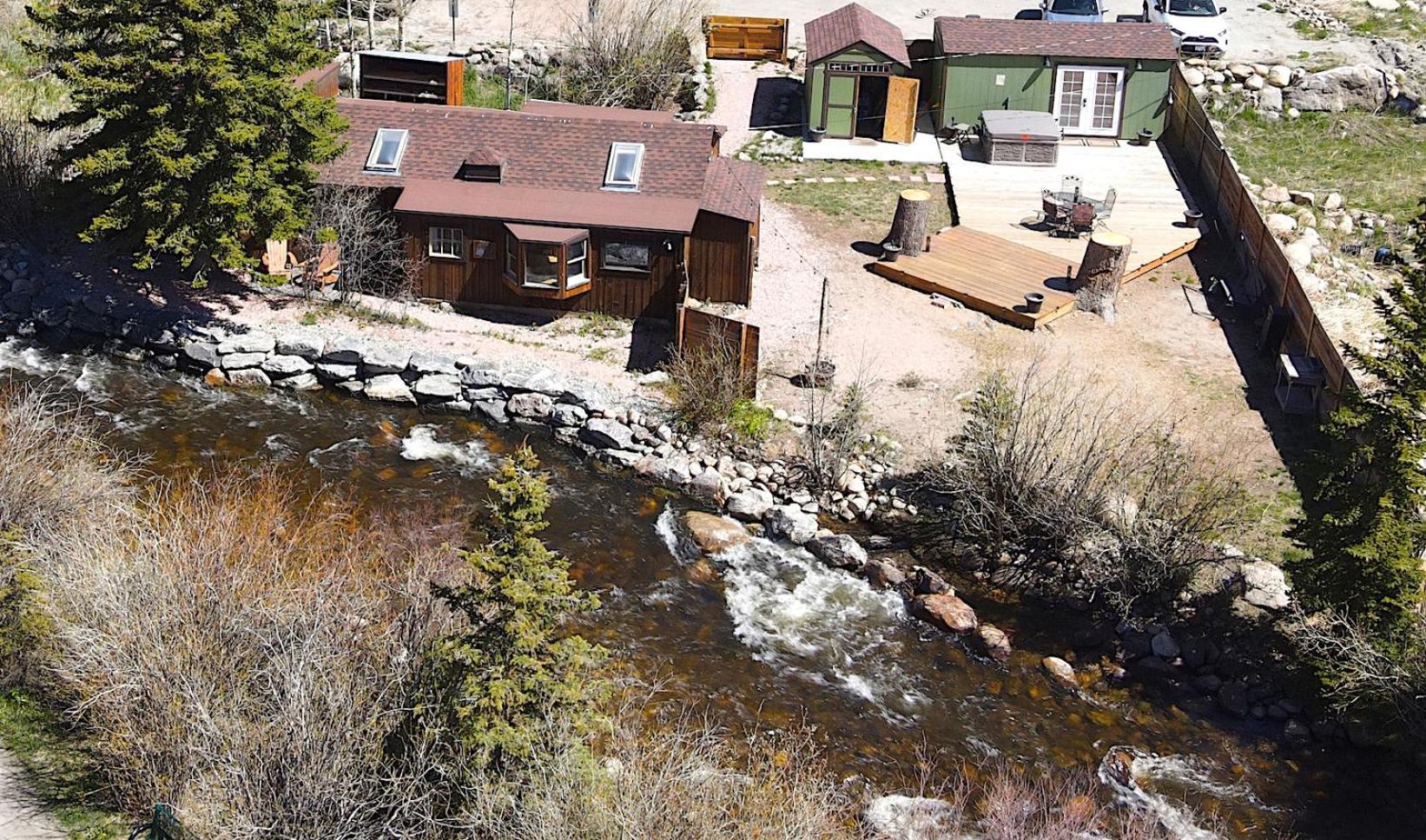 Thorpe On The Water. Creekside Nederland Cabin. Eksteriør billede